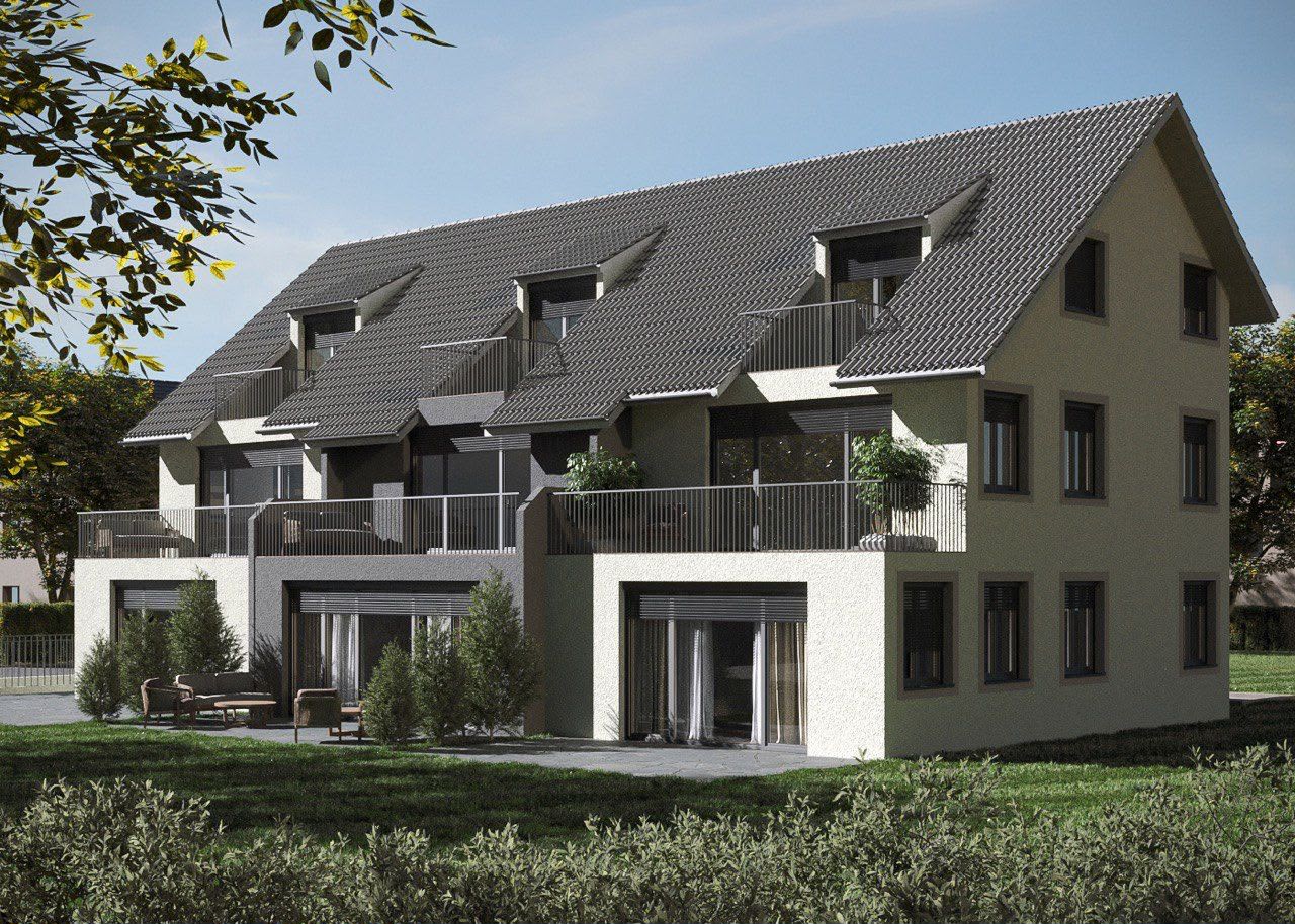 Modernes Wohnprojekt