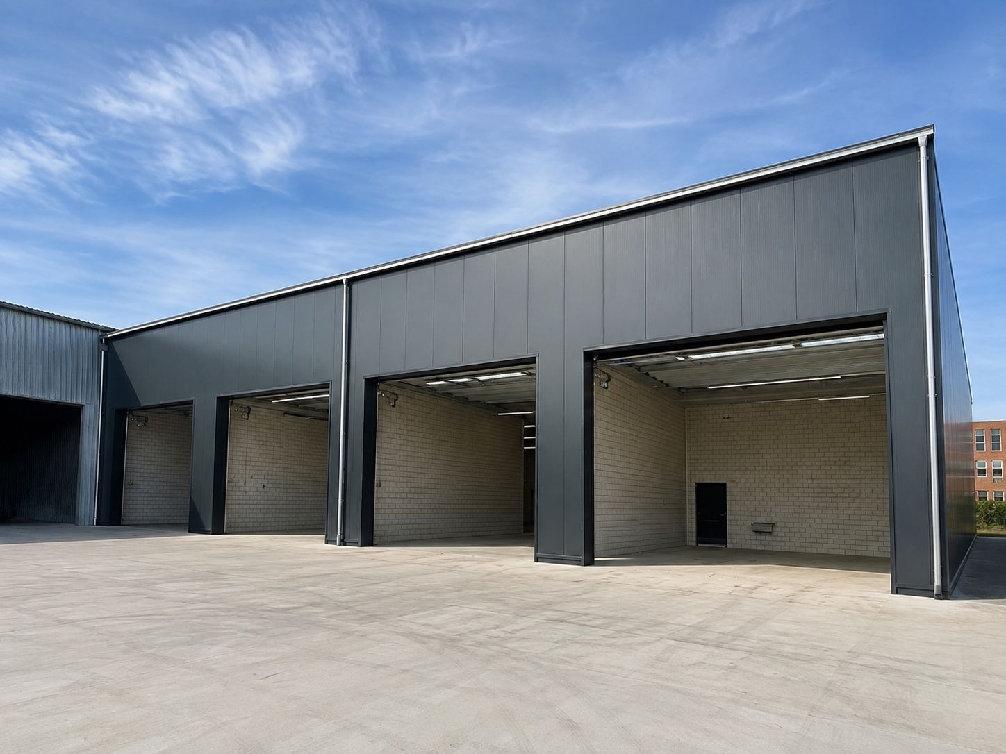 Neubau BWT Bau AG Werkhalle – Volketswil